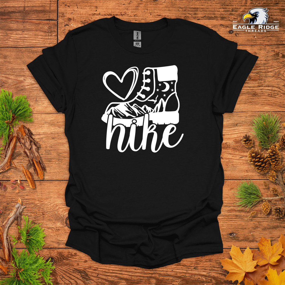 Copy of Go Where You Feel Most Alive • Hiking T-shirt • Mountain Boot Graphic