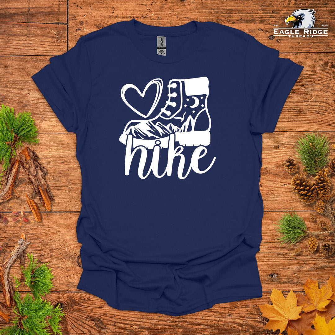 Copy of Go Where You Feel Most Alive • Hiking T-shirt • Mountain Boot Graphic
