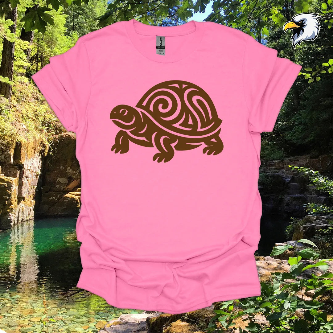 “Box Turtle” hiking t-shirt – Tribal Nature Graphic