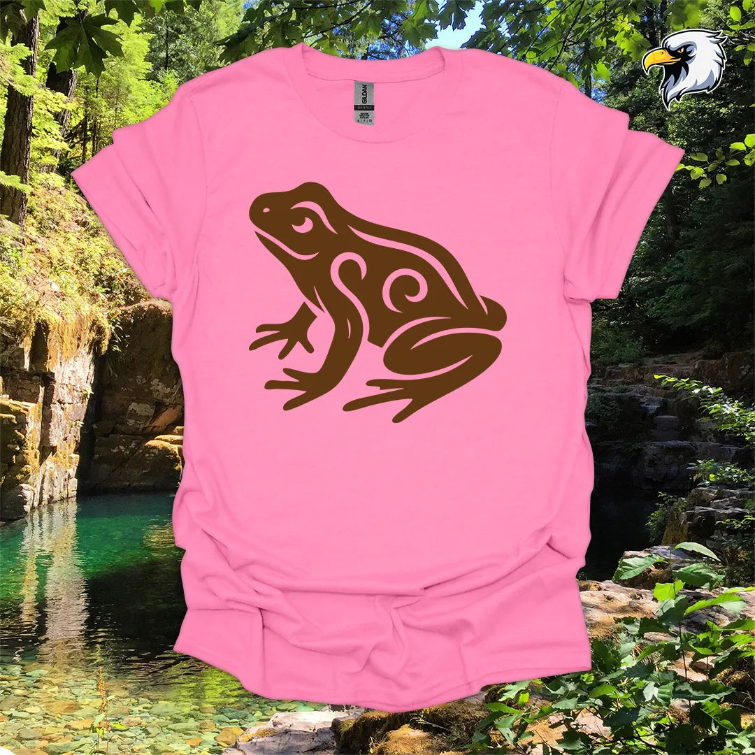 "Frog" hiking t-shirt – Tribal Nature Graphic