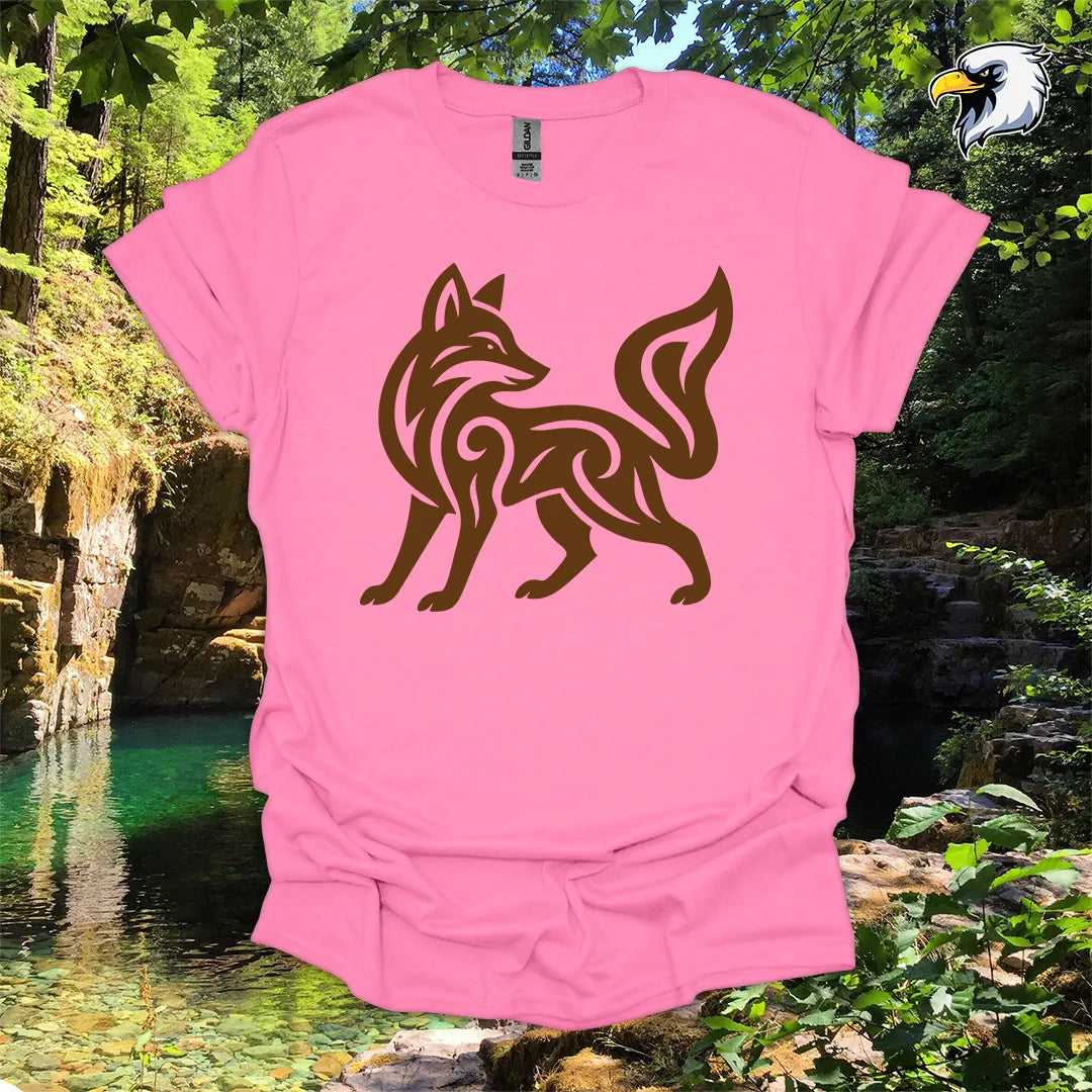 “Fox” hiking t-shirt – Tribal Nature Graphic