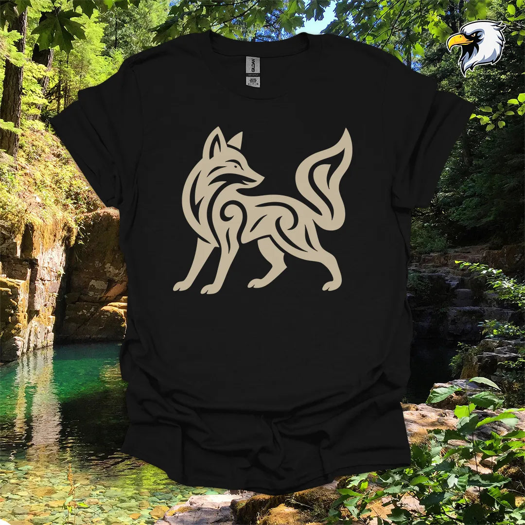 “Fox” hiking t-shirt – Tribal Nature Graphic