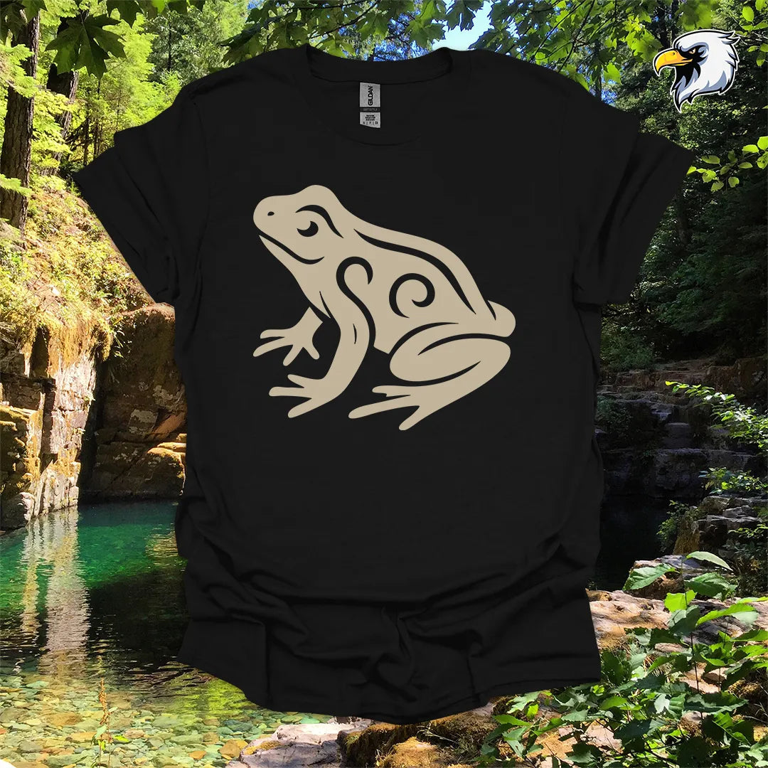 "Frog" hiking t-shirt – Tribal Nature Graphic