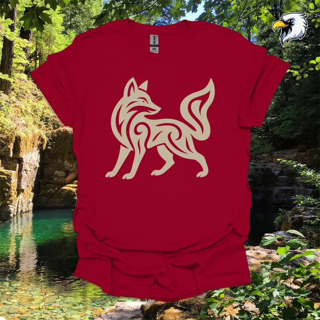 “Fox” hiking t-shirt – Tribal Nature Graphic