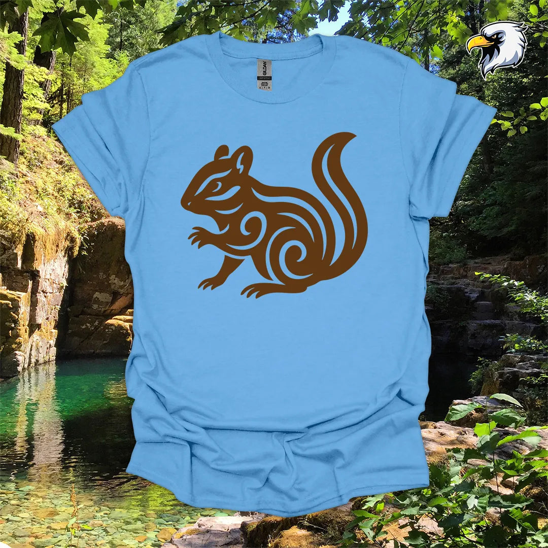 "Chipmunk" hiking t-shirt – Tribal Nature Graphic