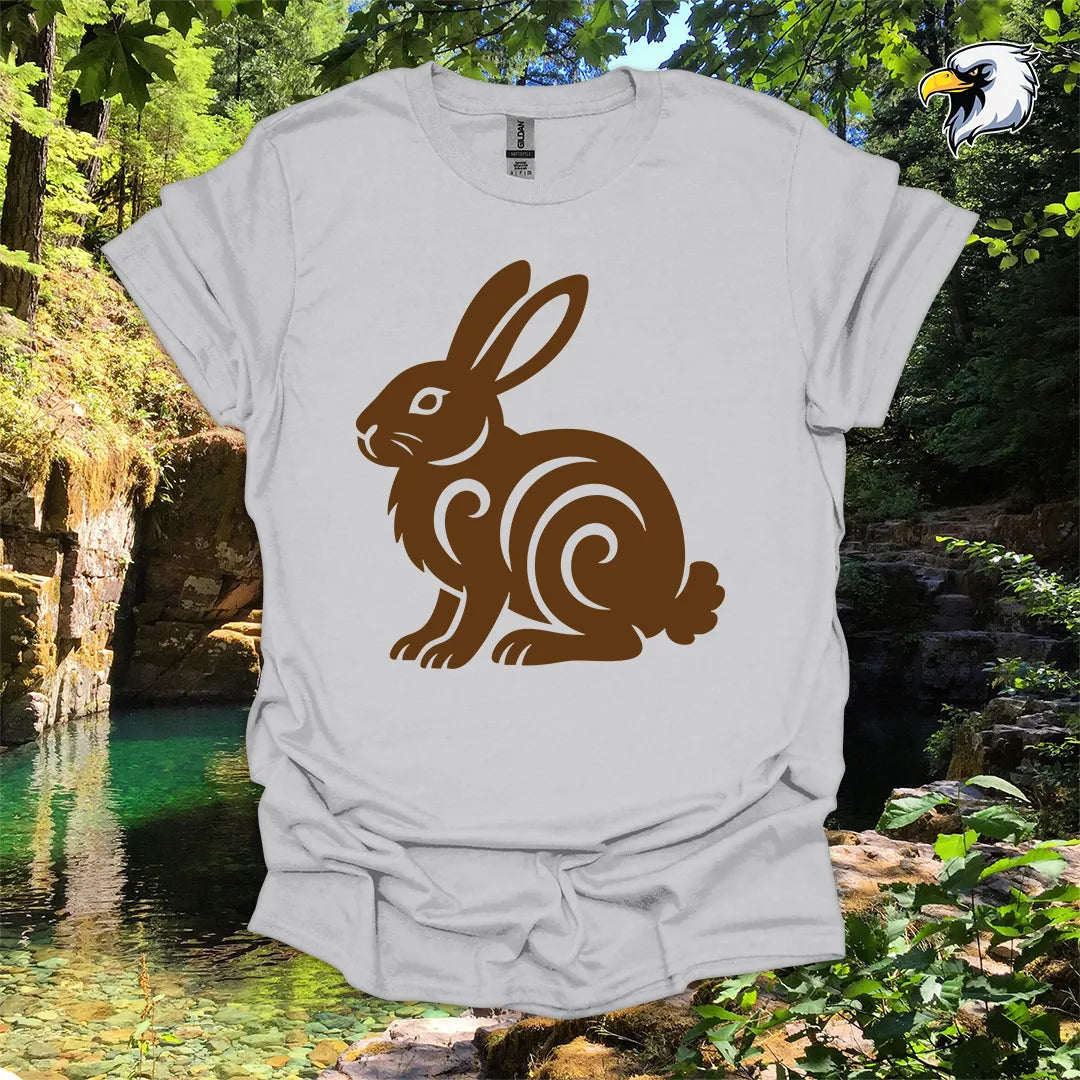 "Cottontail Rabbit" hiking t-shirt – Tribal Nature Graphic