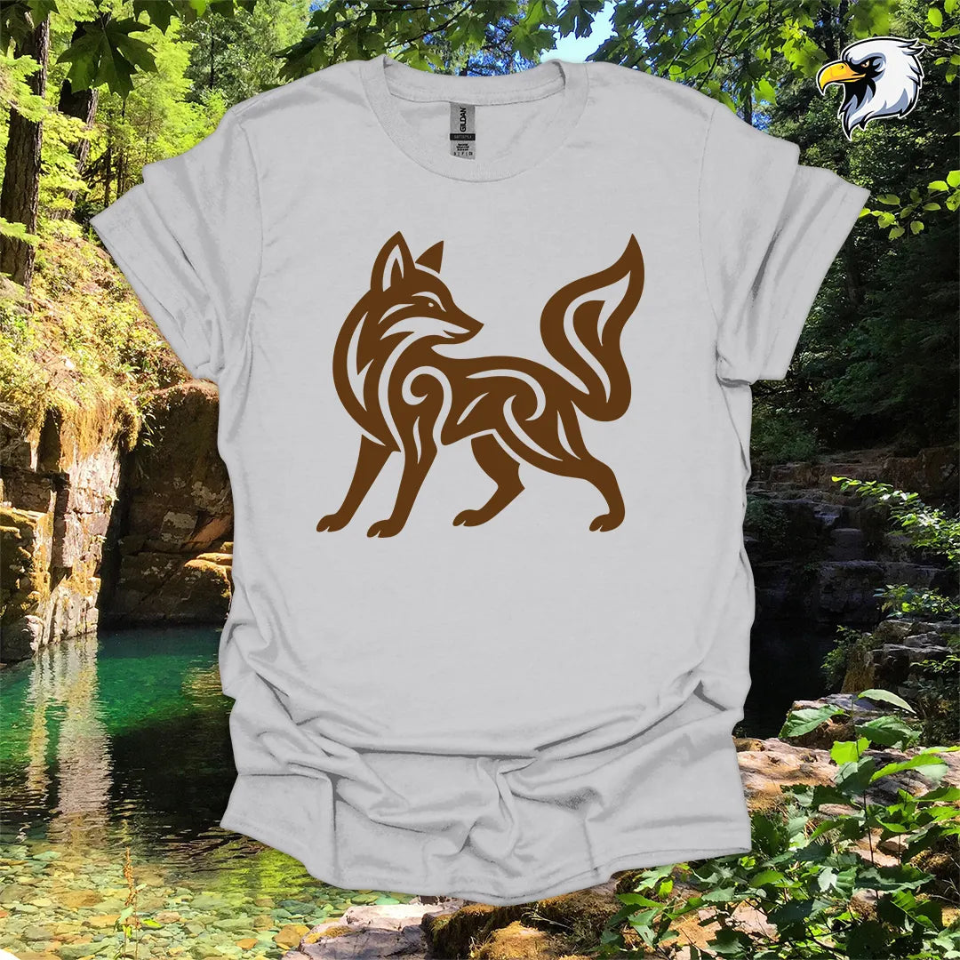 “Fox” hiking t-shirt – Tribal Nature Graphic