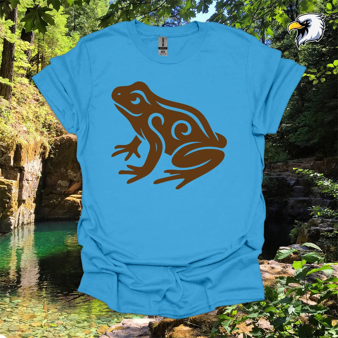 "Frog" hiking t-shirt – Tribal Nature Graphic