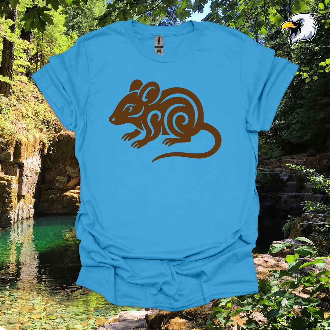 “Mouse” hiking t-shirt – Tribal Nature Graphic