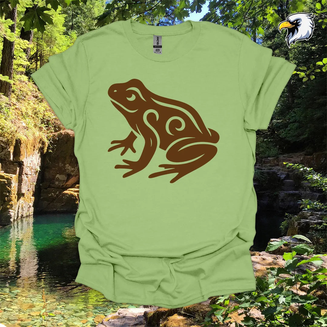 "Frog" hiking t-shirt – Tribal Nature Graphic