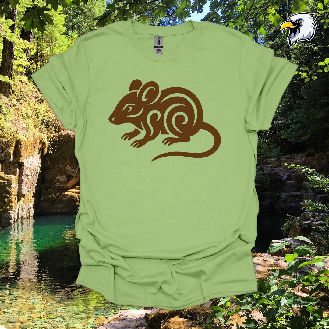 “Mouse” hiking t-shirt – Tribal Nature Graphic