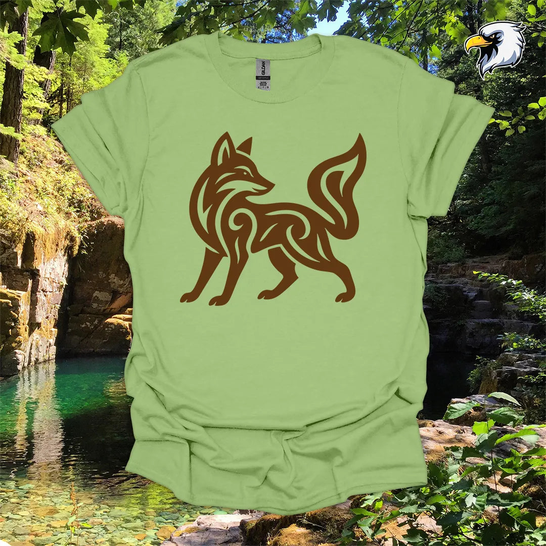 “Fox” hiking t-shirt – Tribal Nature Graphic