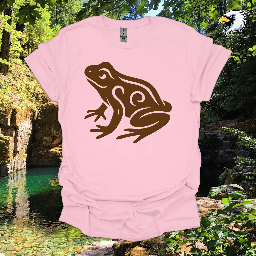"Frog" hiking t-shirt – Tribal Nature Graphic