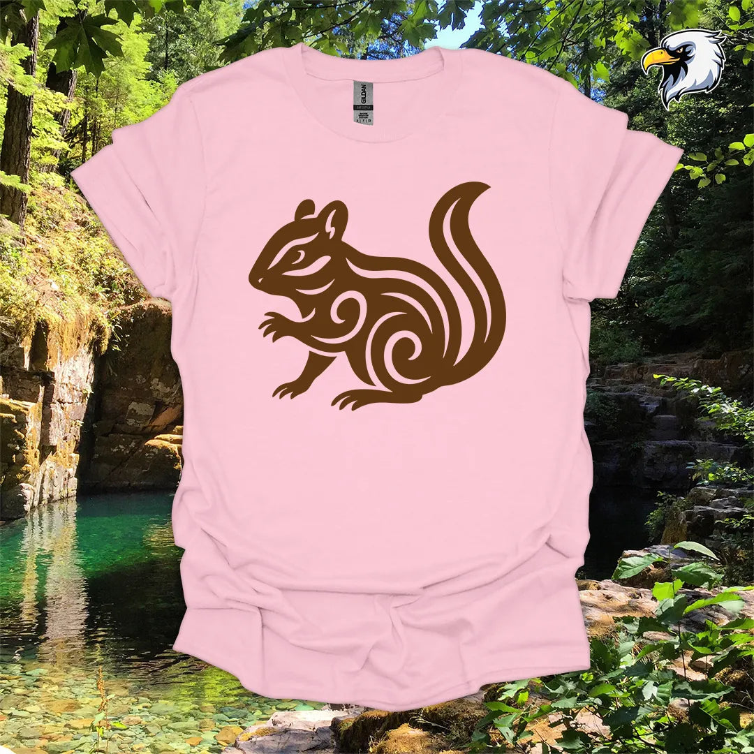 "Chipmunk" hiking t-shirt – Tribal Nature Graphic