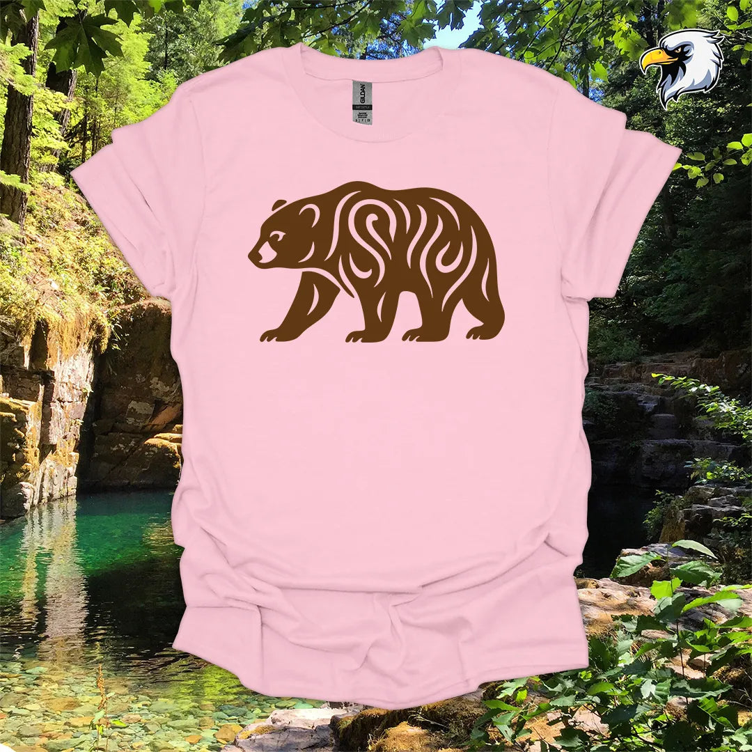 "Black Bear" hiking t-shirt – Tribal Nature Graphic