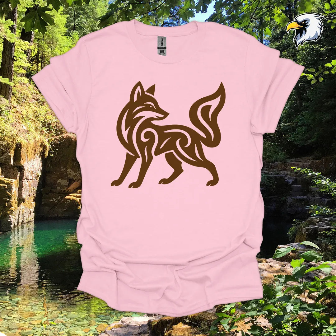 “Fox” hiking t-shirt – Tribal Nature Graphic