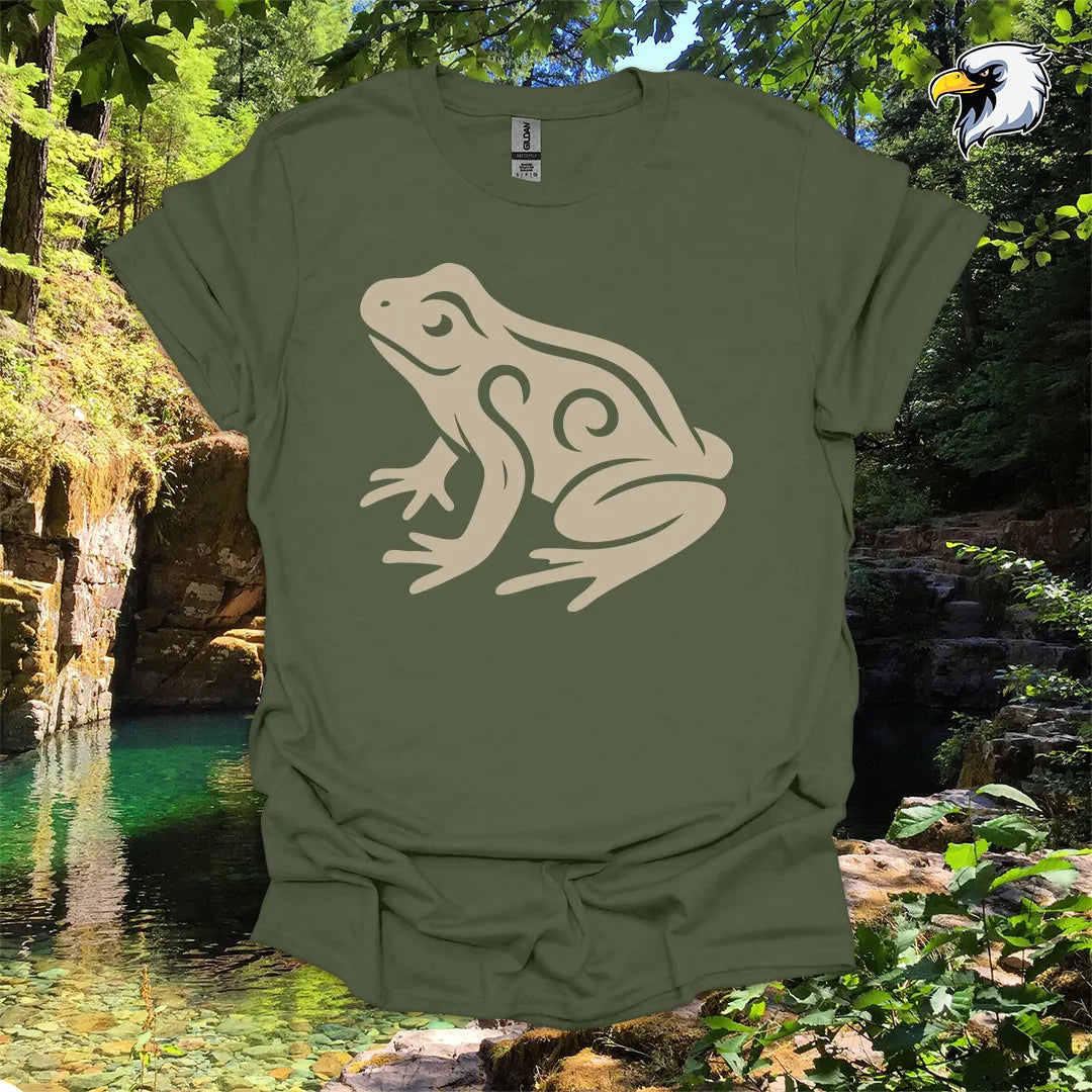"Frog" hiking t-shirt – Tribal Nature Graphic