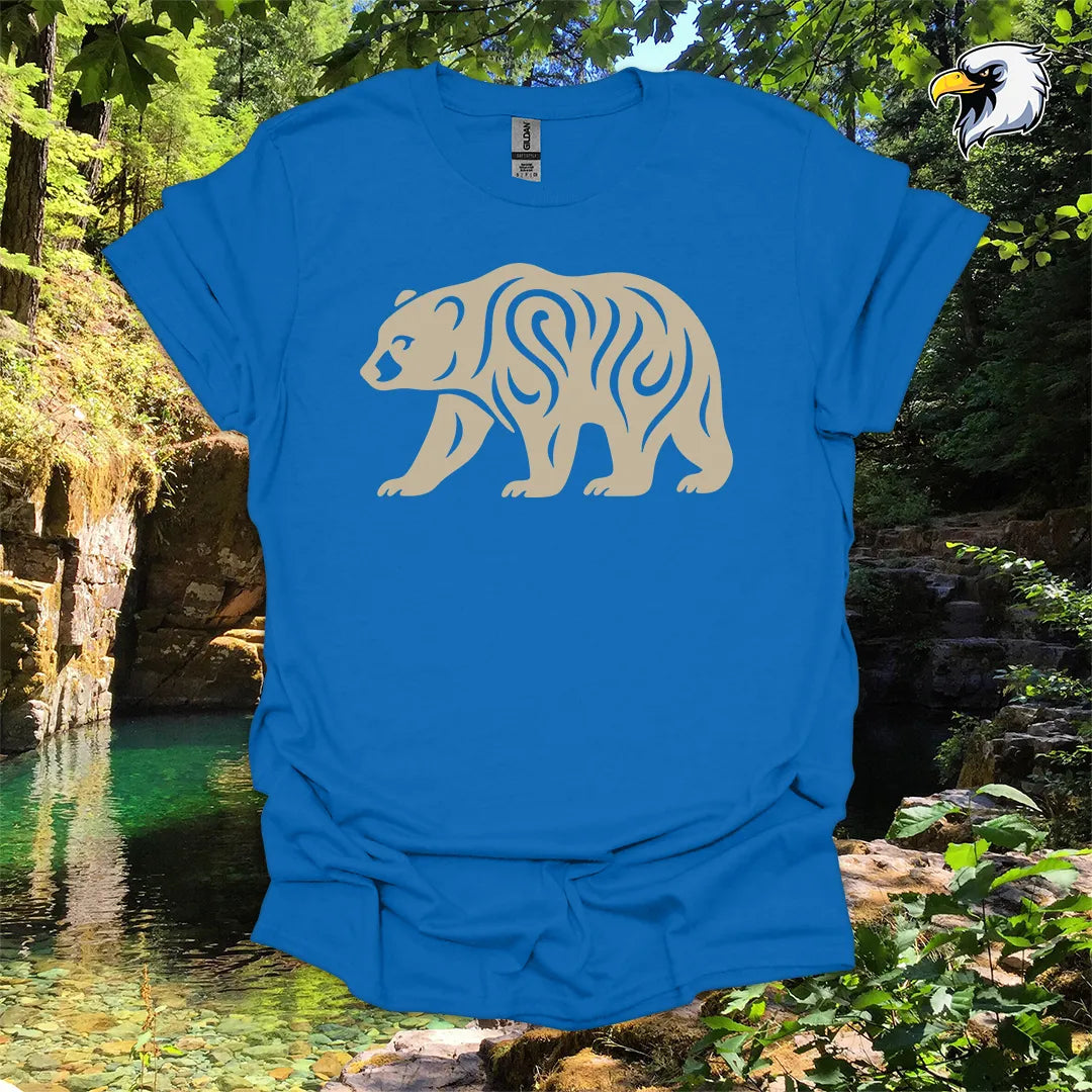 "Black Bear" hiking t-shirt – Tribal Nature Graphic