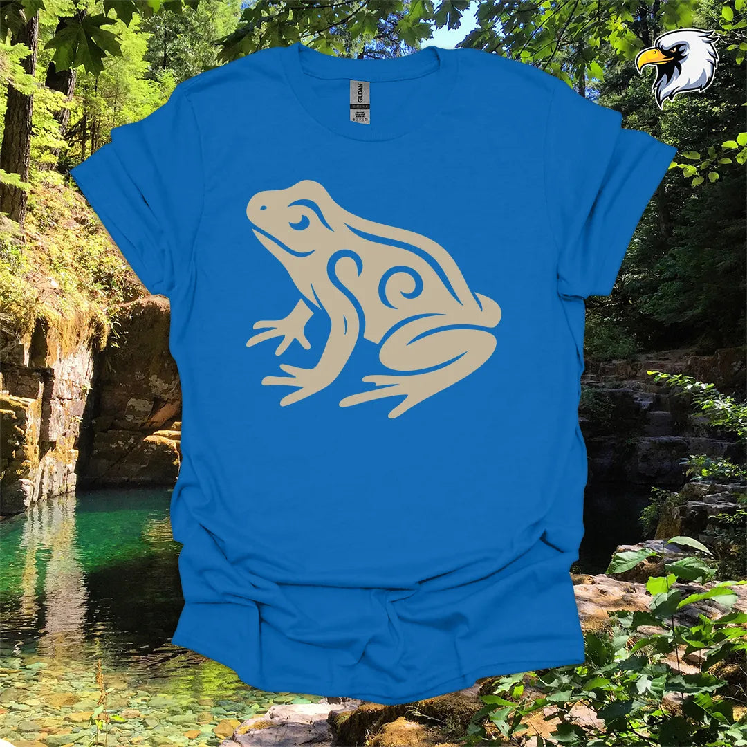 "Frog" hiking t-shirt – Tribal Nature Graphic