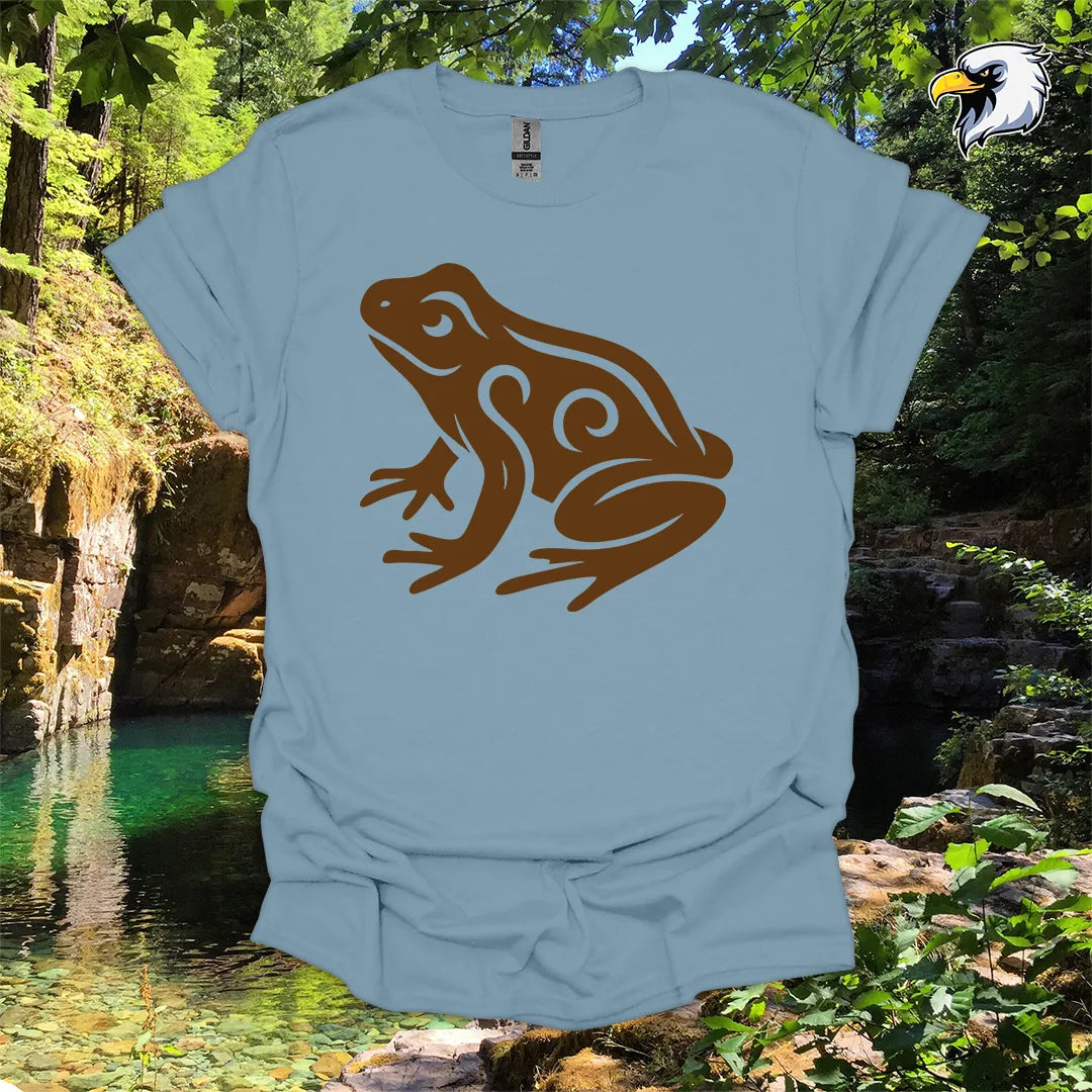 "Frog" hiking t-shirt – Tribal Nature Graphic