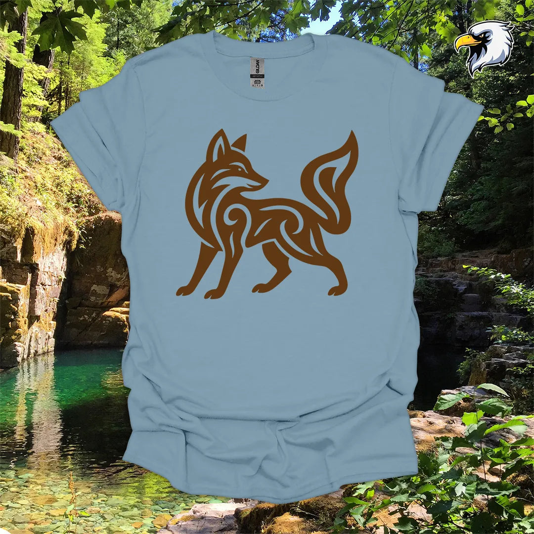 “Fox” hiking t-shirt – Tribal Nature Graphic