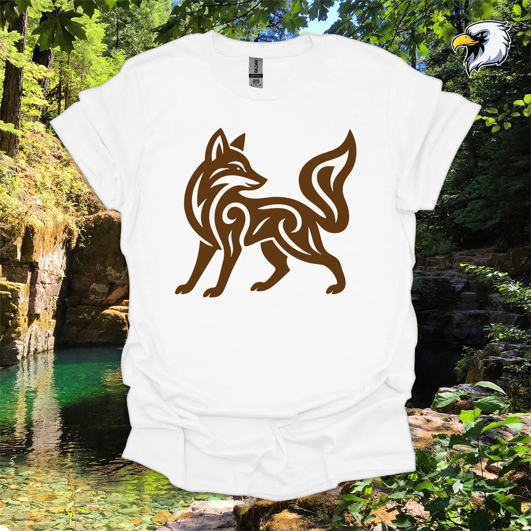 “Fox” hiking t-shirt – Tribal Nature Graphic