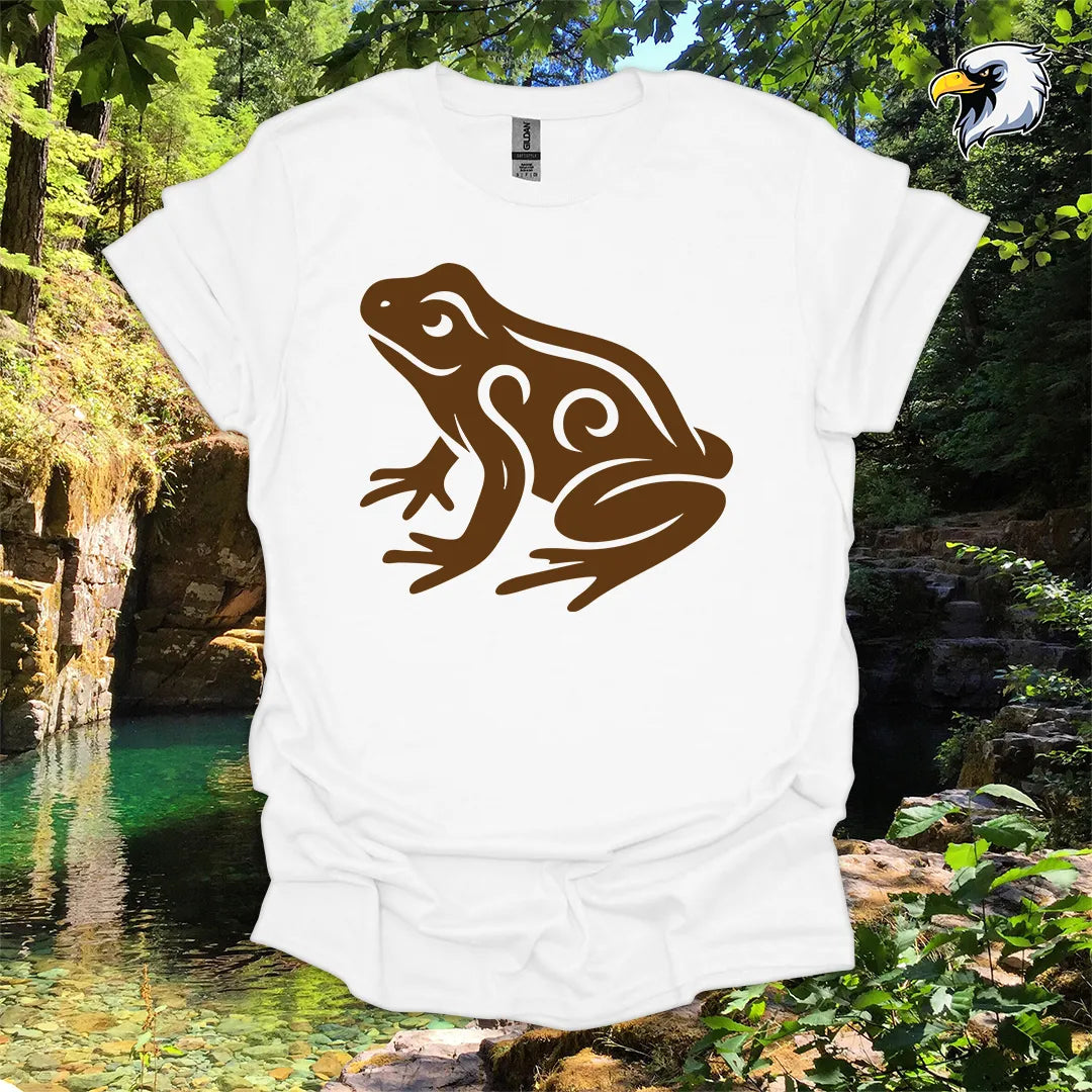 "Frog" hiking t-shirt – Tribal Nature Graphic