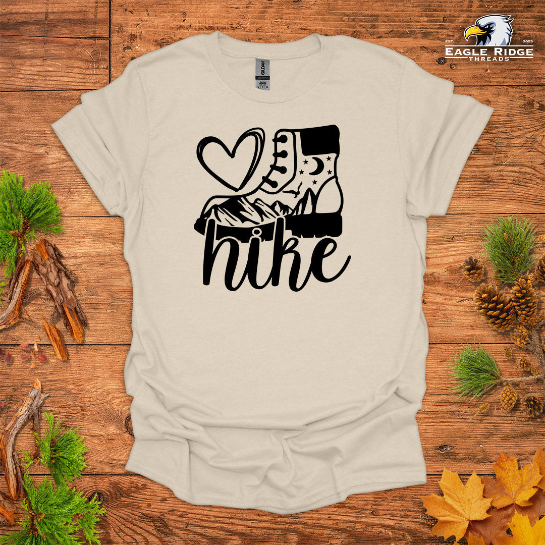 Copy of Go Where You Feel Most Alive • Hiking T-shirt • Mountain Boot Graphic