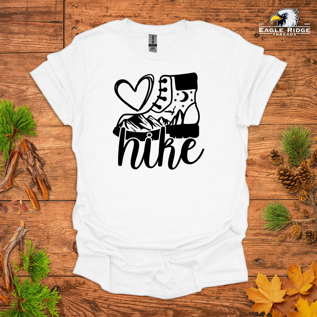 Copy of Go Where You Feel Most Alive • Hiking T-shirt • Mountain Boot Graphic