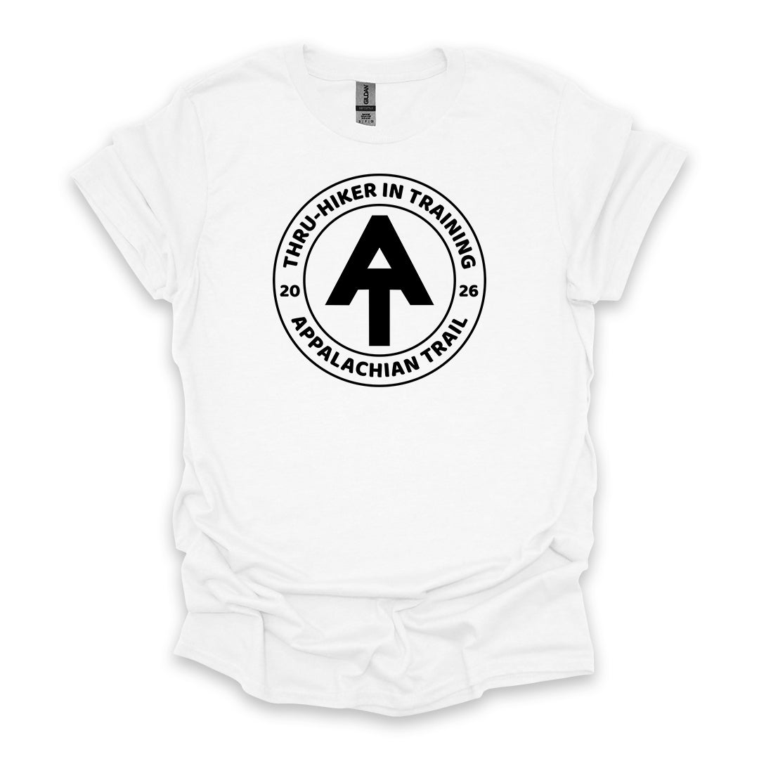 Thru-Hiker In Training Appalachian Trail 2026 • Hiking T-shirt • Trail Badge Graphic