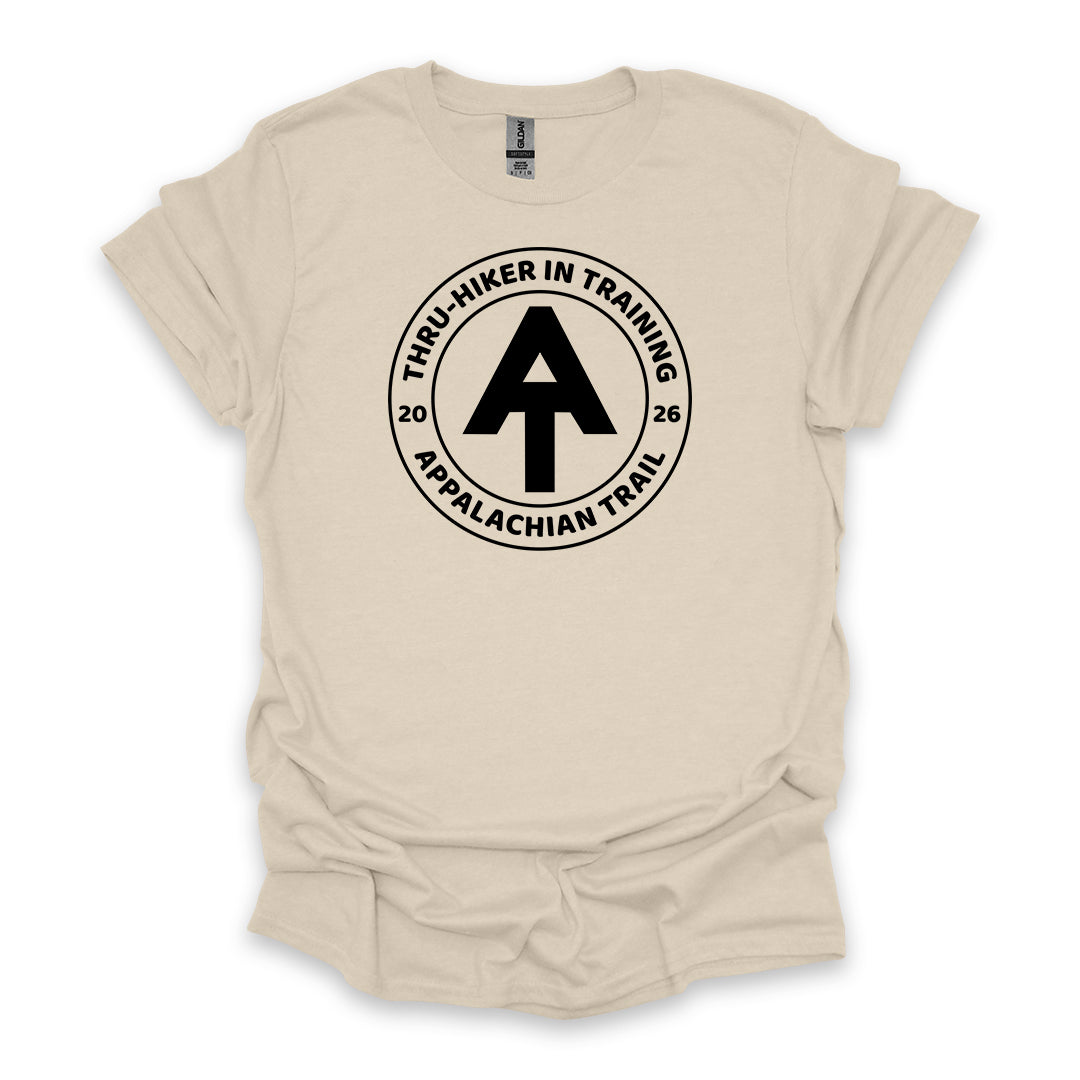 Thru-Hiker In Training Appalachian Trail 2026 • Hiking T-shirt • Trail Badge Graphic