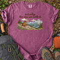 Actually the View Was Worth It bear mountain graphic T-shirt