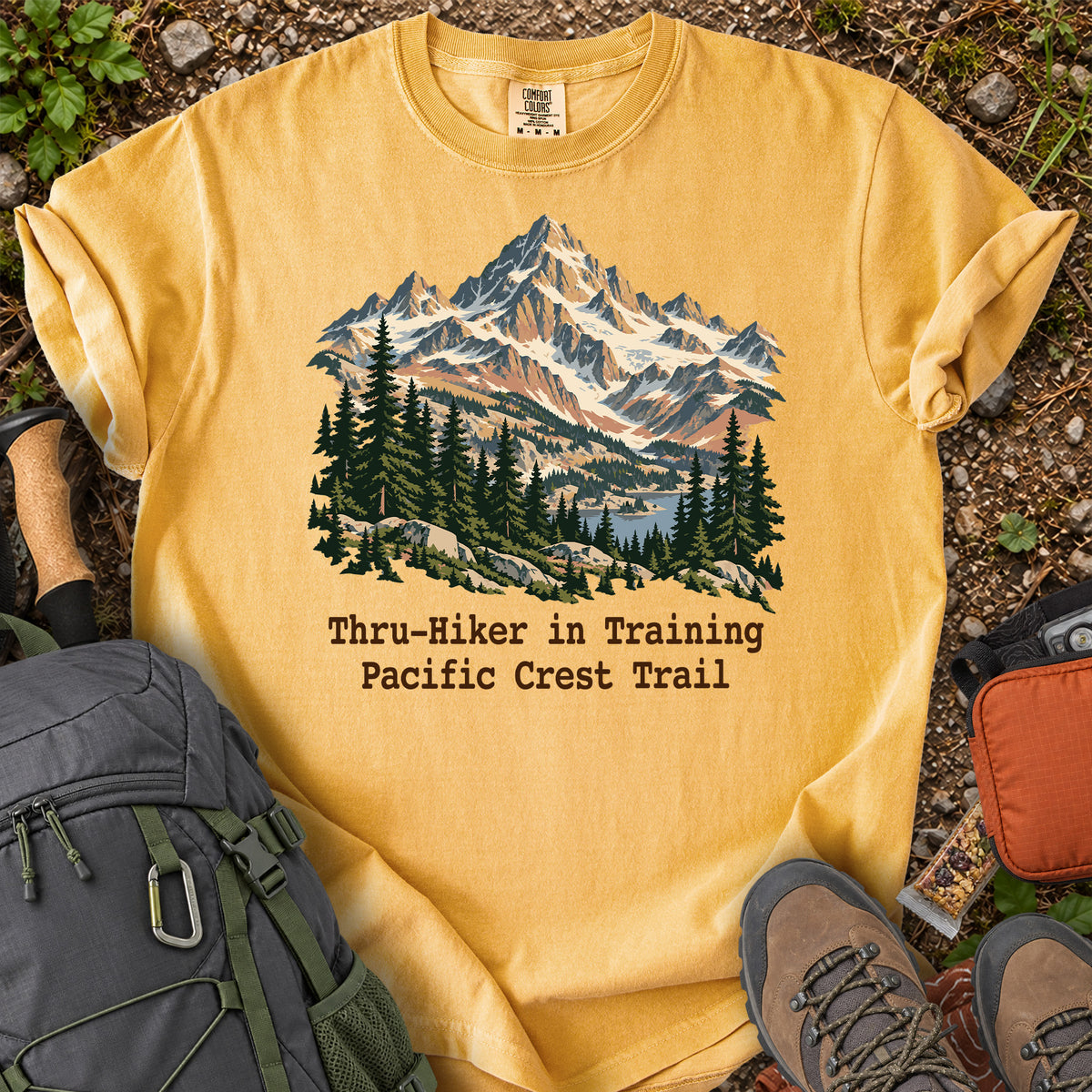 Pacific Crest Trail Thru Hiker in Training T-shirt