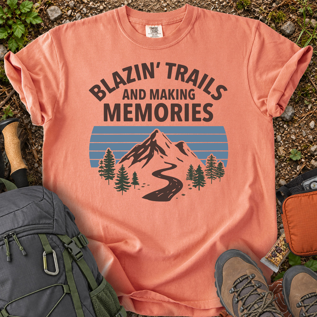 Blazin Trails and Making Memories T-shirt