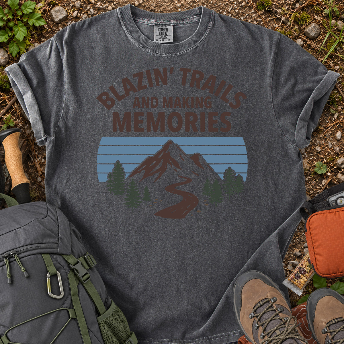 Blazin Trails and Making Memories T-shirt