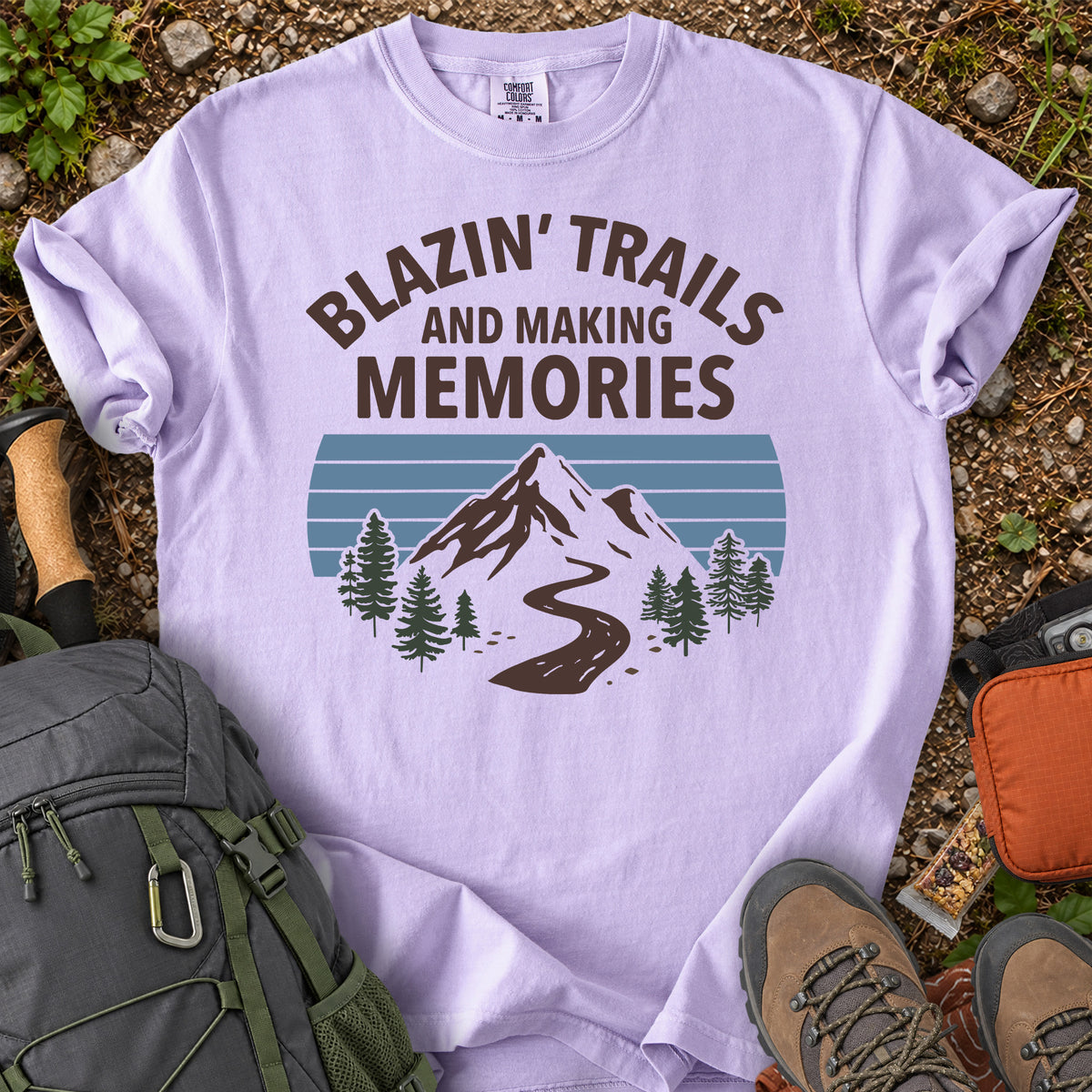 Blazin Trails and Making Memories T-shirt