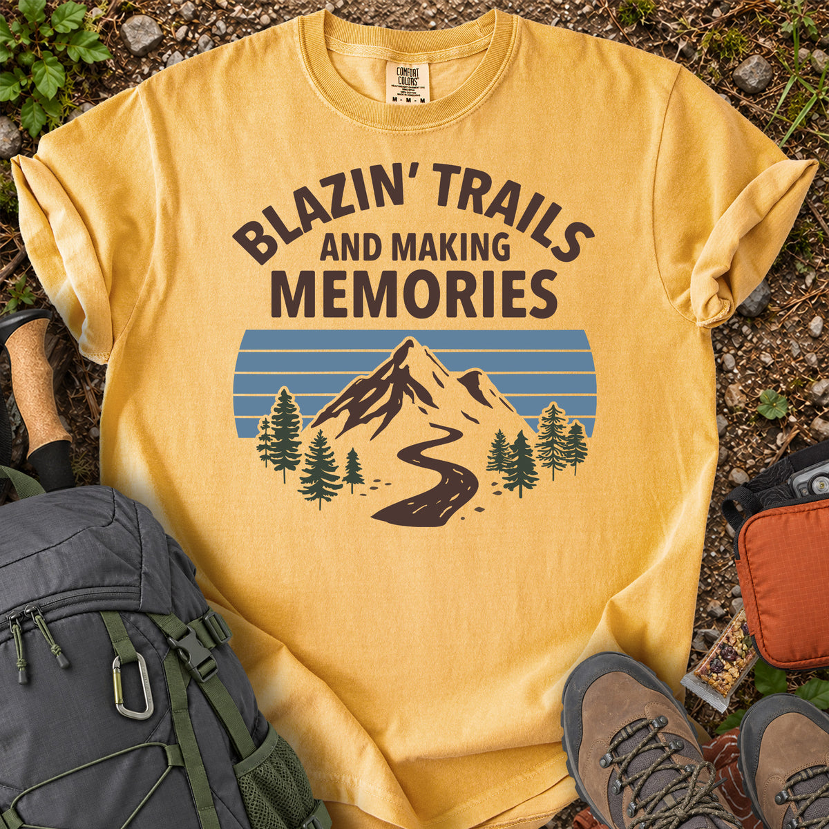 Blazin Trails and Making Memories T-shirt