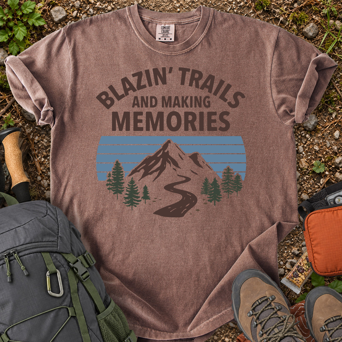 Blazin Trails and Making Memories T-shirt