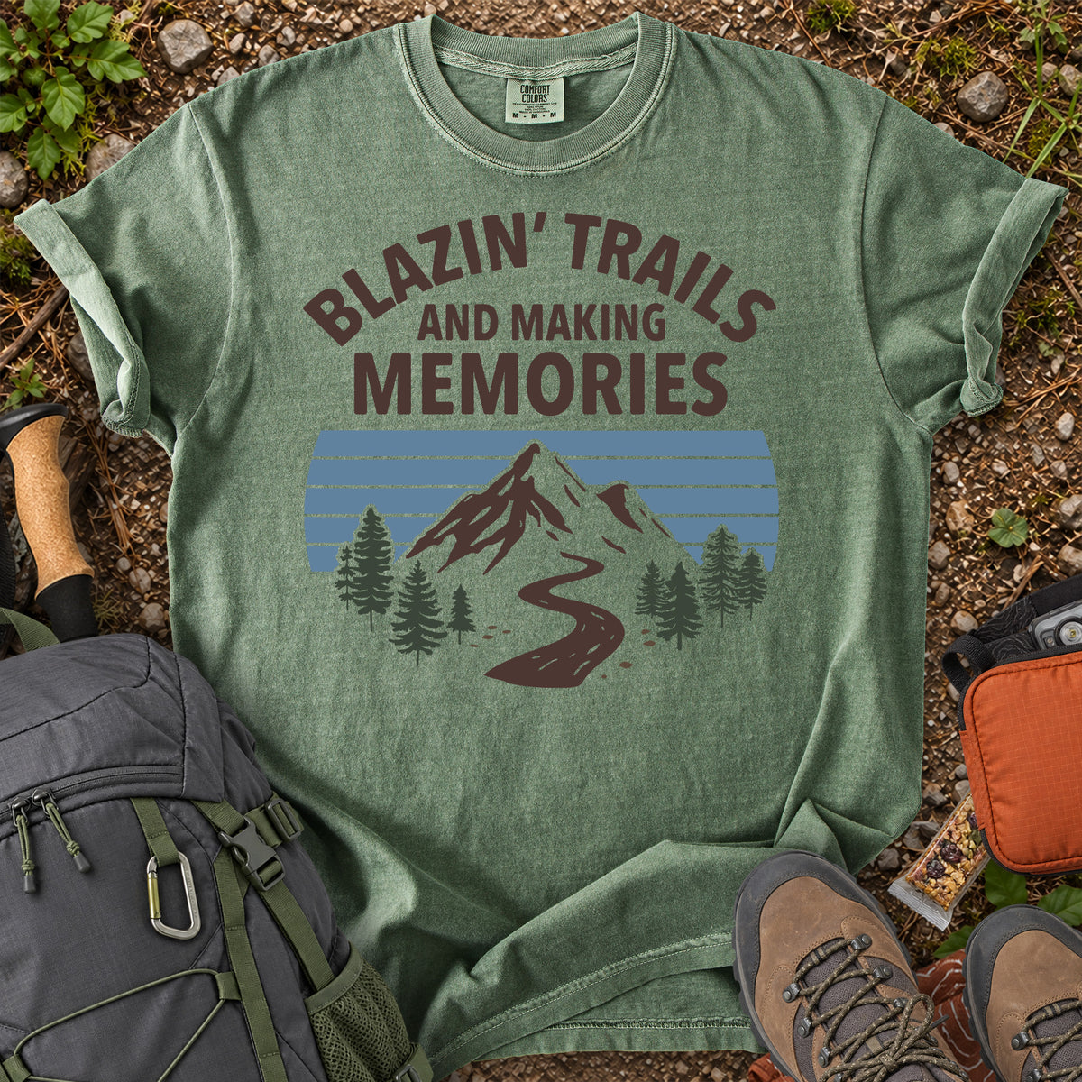 Blazin Trails and Making Memories T-shirt