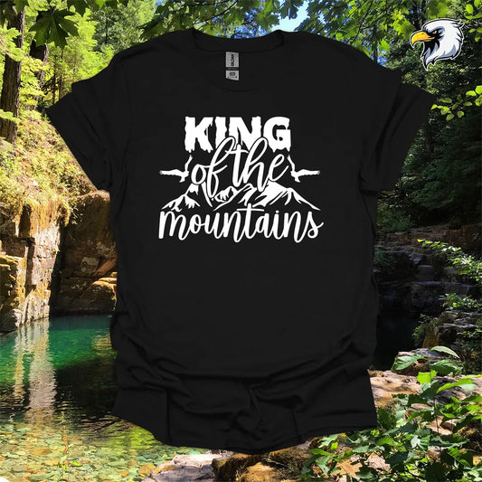 “King of the Mountains” hiking t-shirt – Mountain Graphic