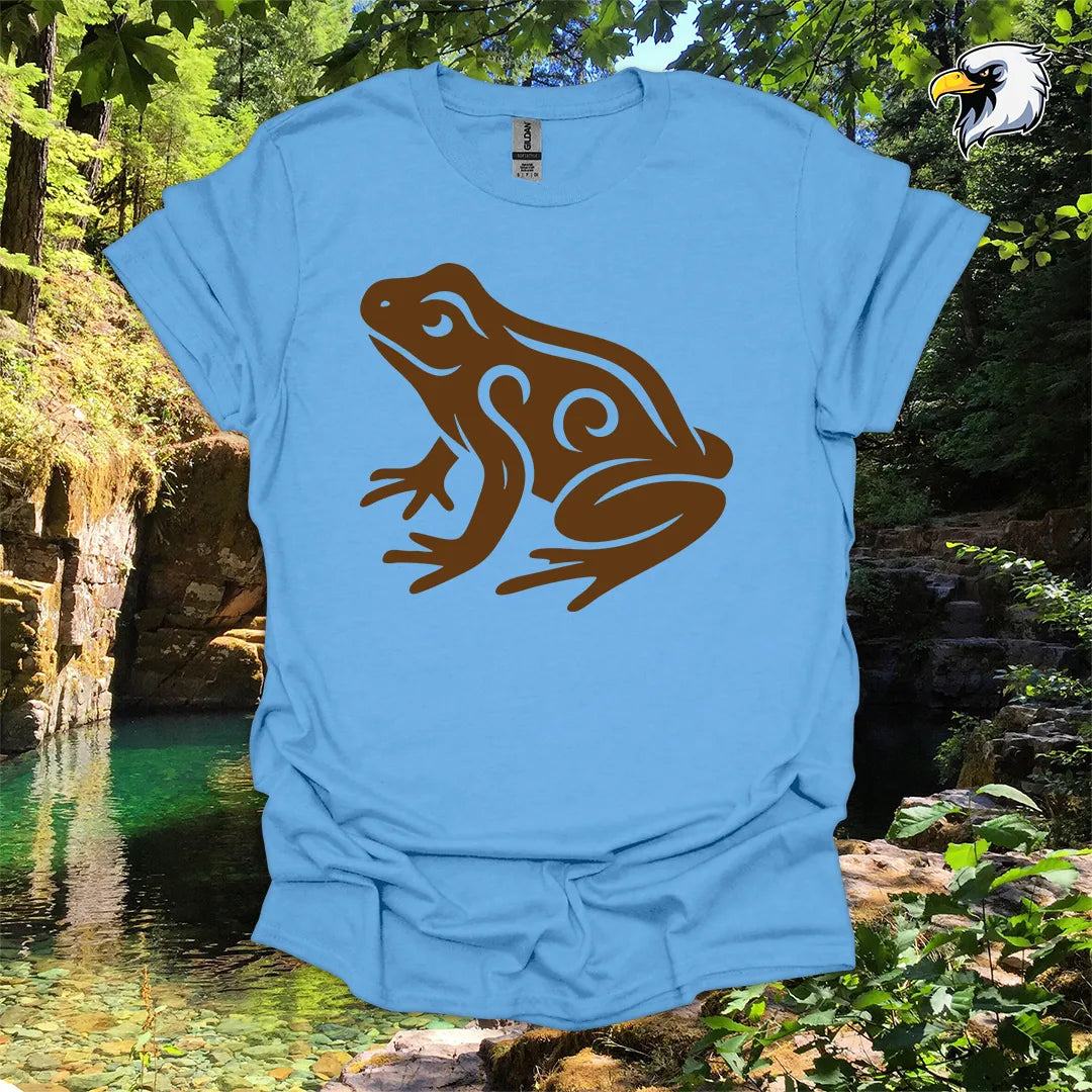 "Frog" hiking t-shirt – Tribal Nature Graphic
