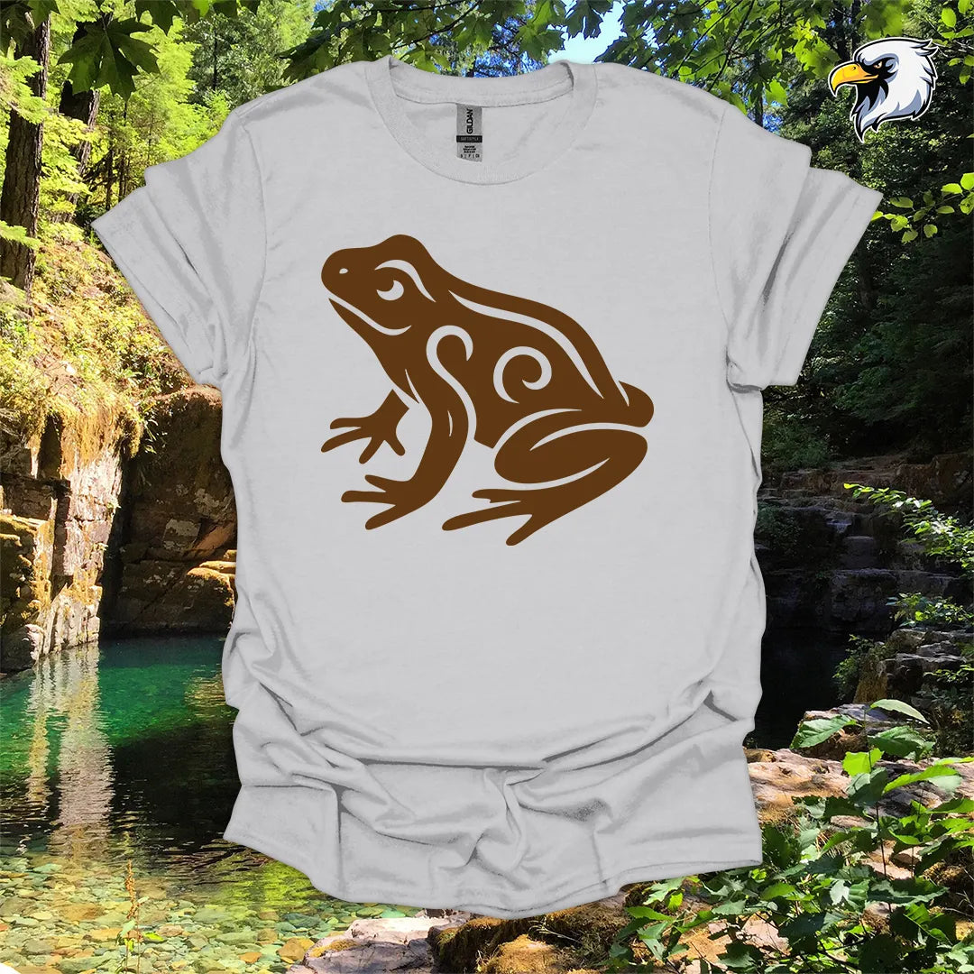 "Frog" hiking t-shirt – Tribal Nature Graphic