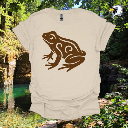 "Frog" hiking t-shirt – Tribal Nature Graphic
